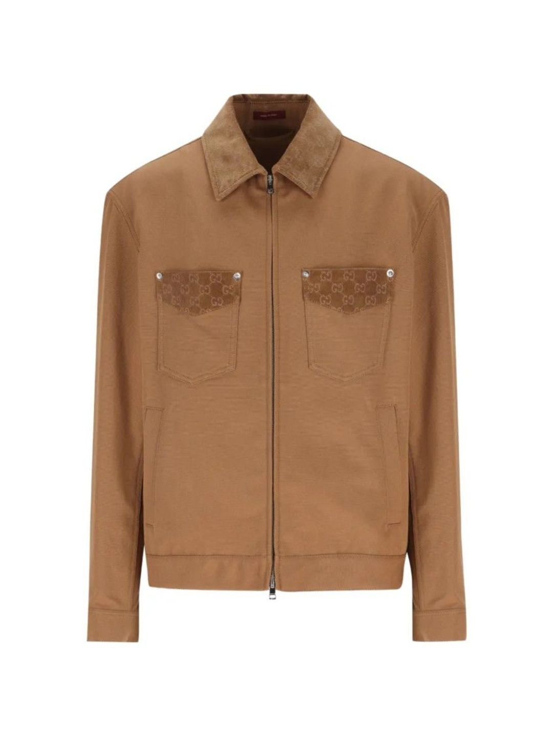Gucci Brown Shirt Collar Jacket-picture-39
