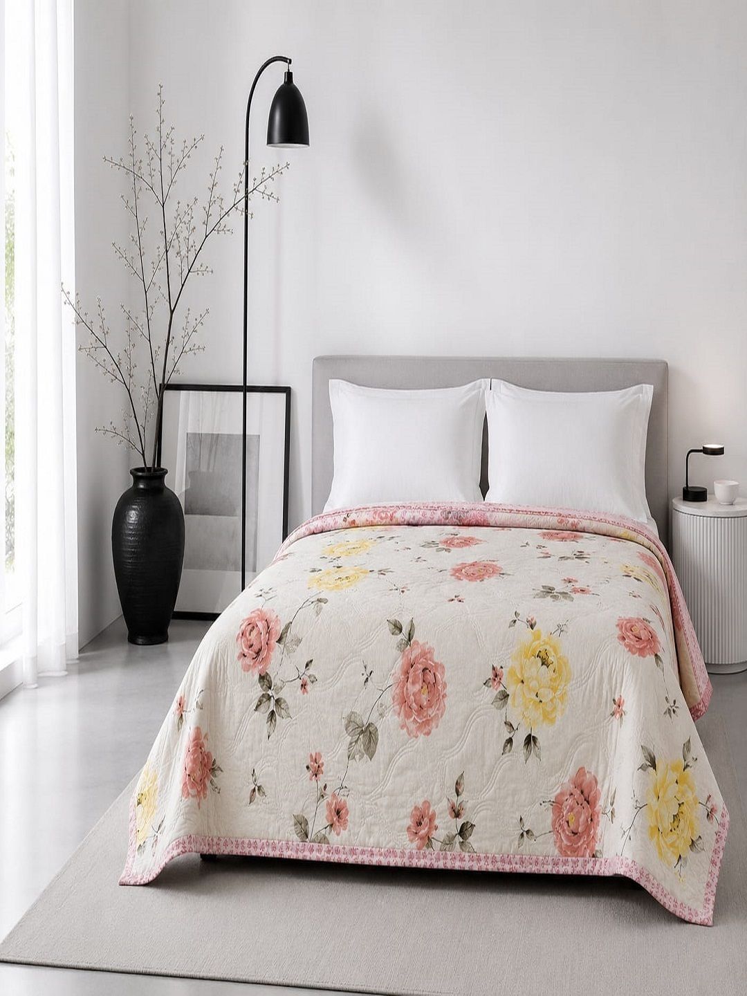 tundwal's Multicoloured Floral AC Room 210 GSM Comforter-picture-51