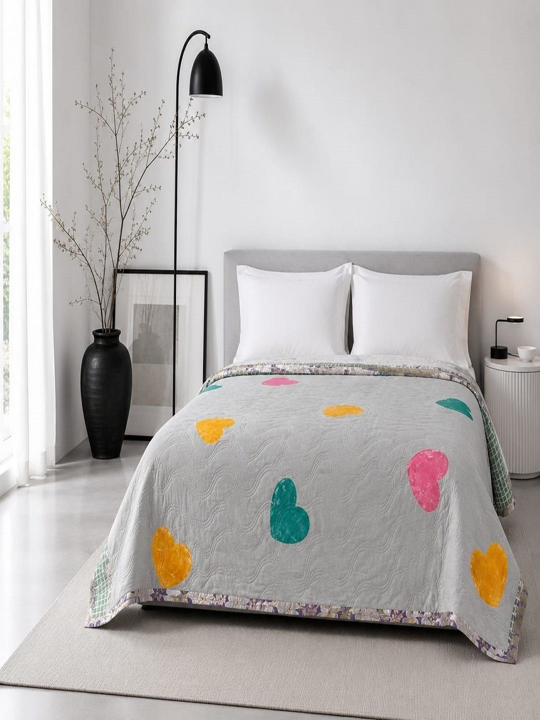 CHICERY Multicoloured AC Room 210 GSM Comforter-picture-17
