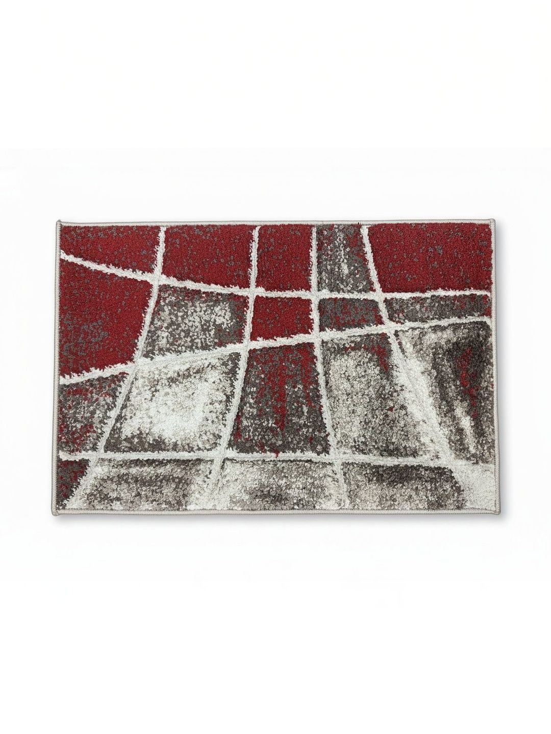 Themes Furnishings & DecorRed Self Design Doormats-image-5