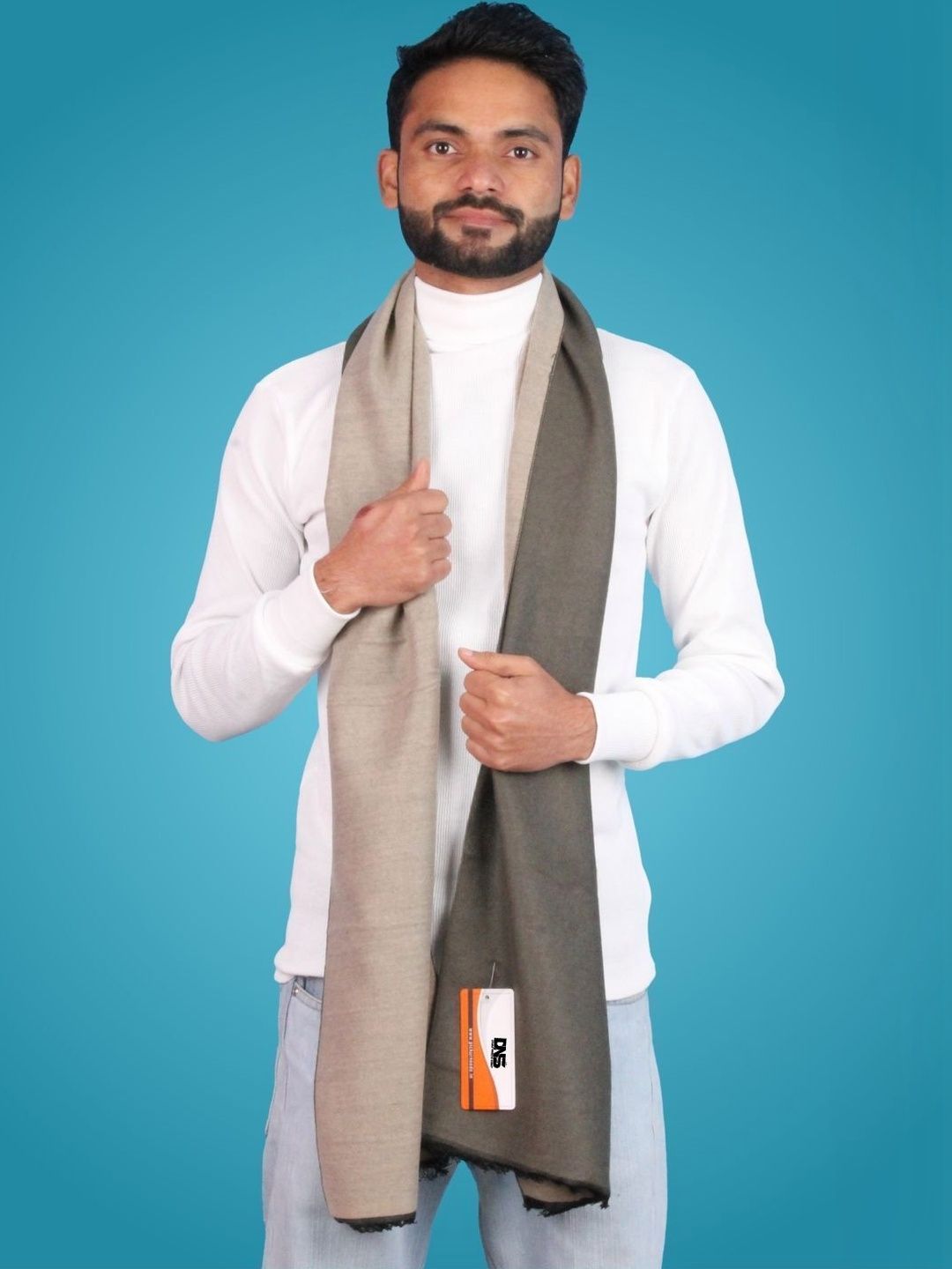 Daily Needs Shop Men Merino Wool Mufflers-picture-35