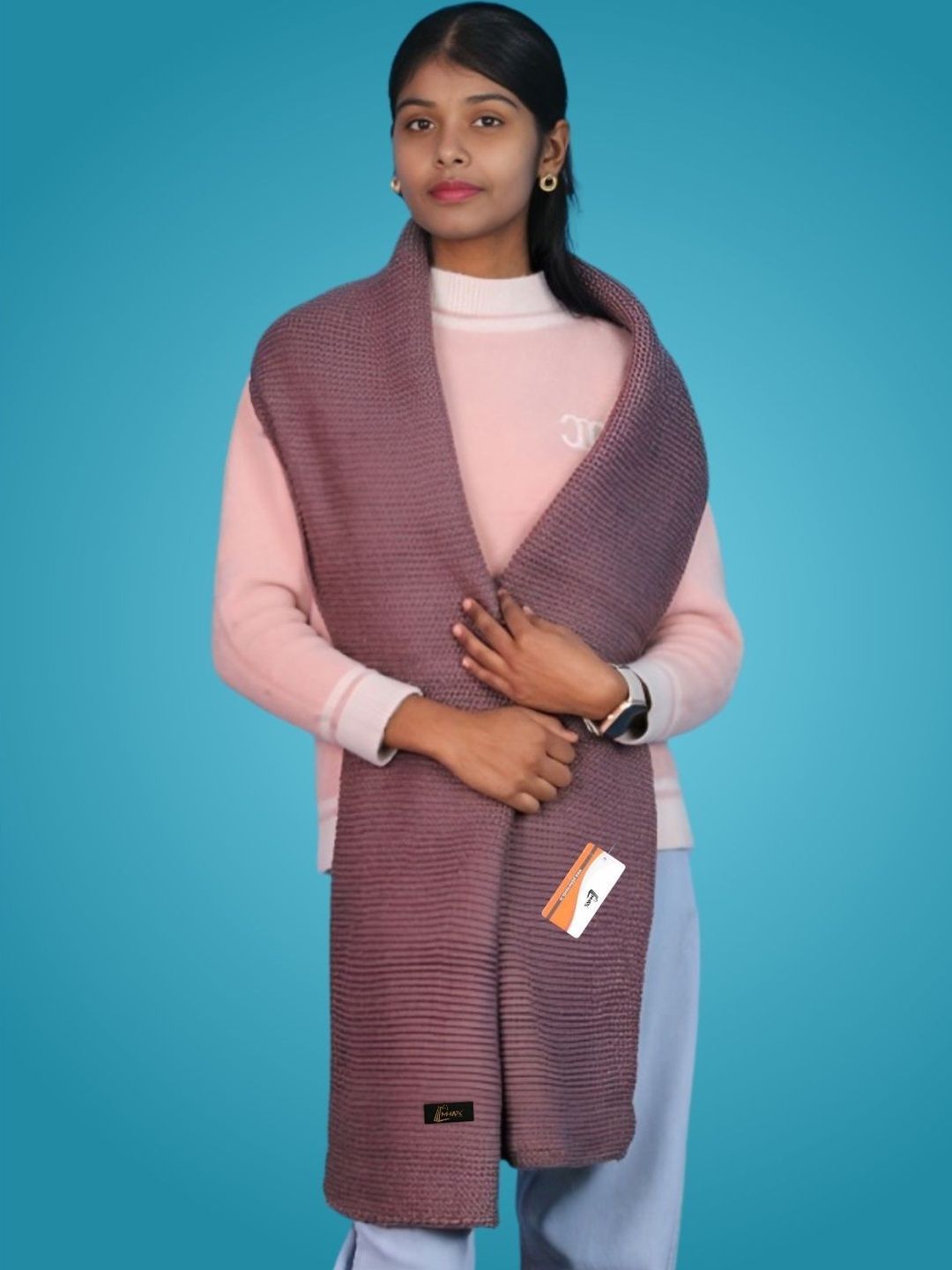 MHAX Women Woven Design Shawl-picture-43