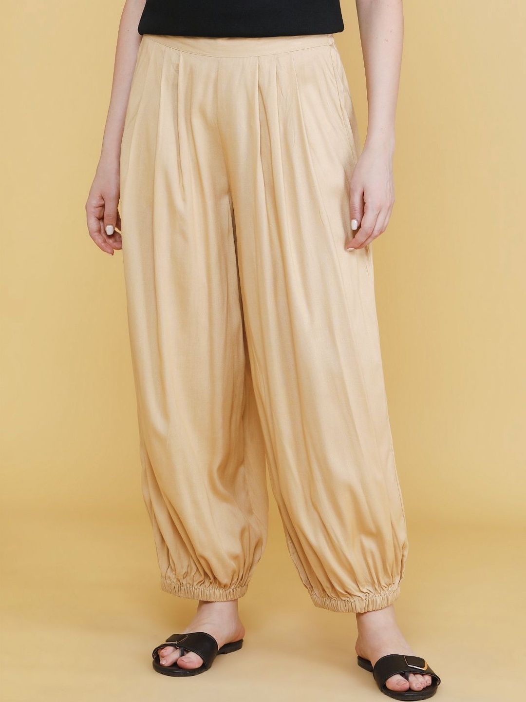LIMEROAD Women Ethnic Palazzos-image-4