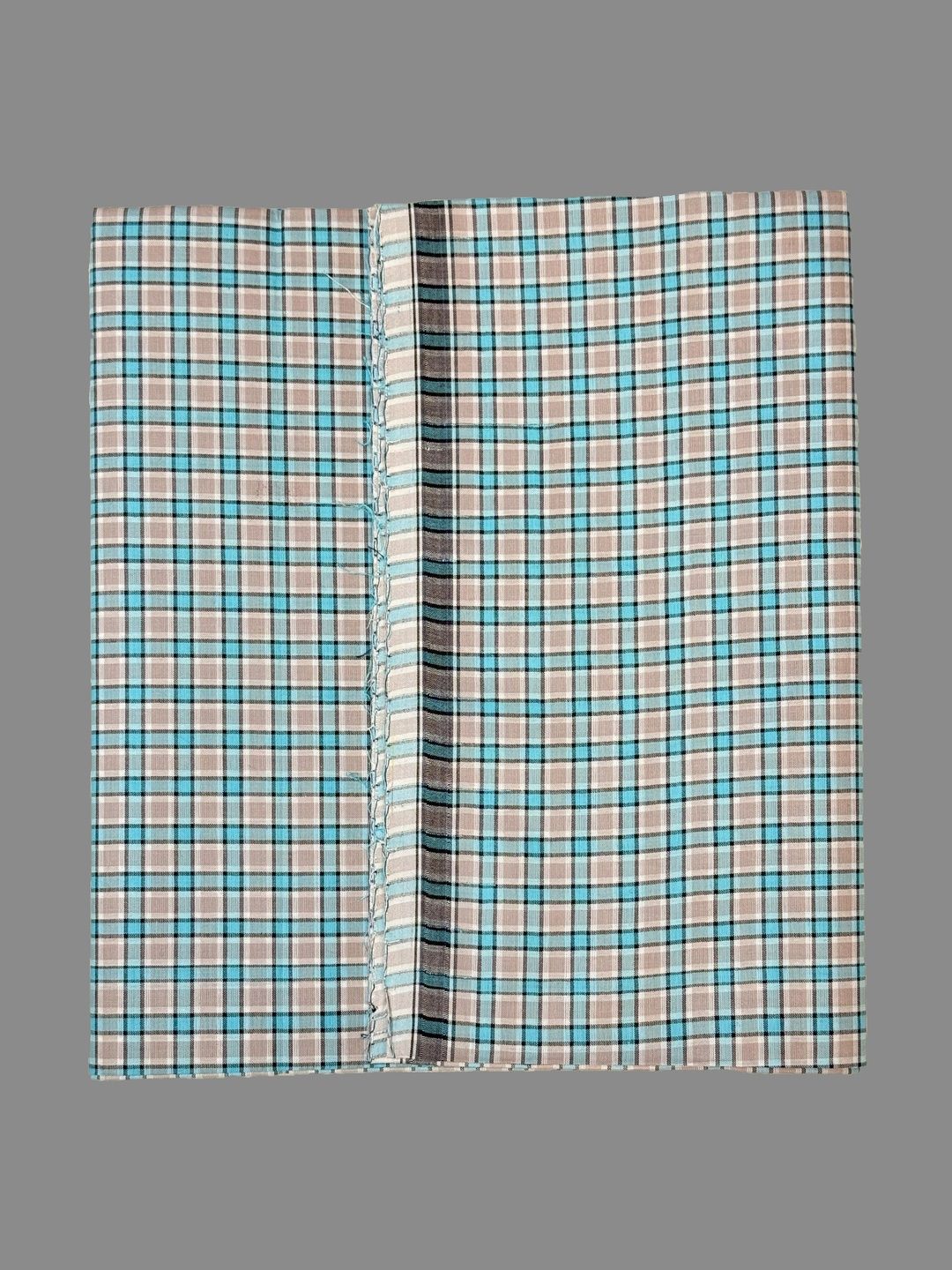 Shyam Handloom Men Checked Cotton Dhoti Dhotis-picture-36
