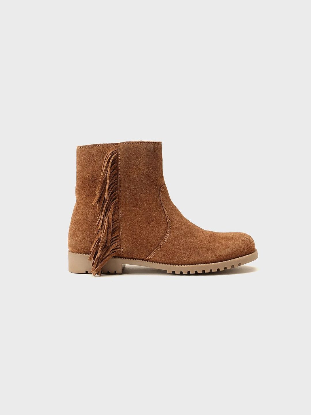 One Friday Girls Suede Casual Shoes-picture-26
