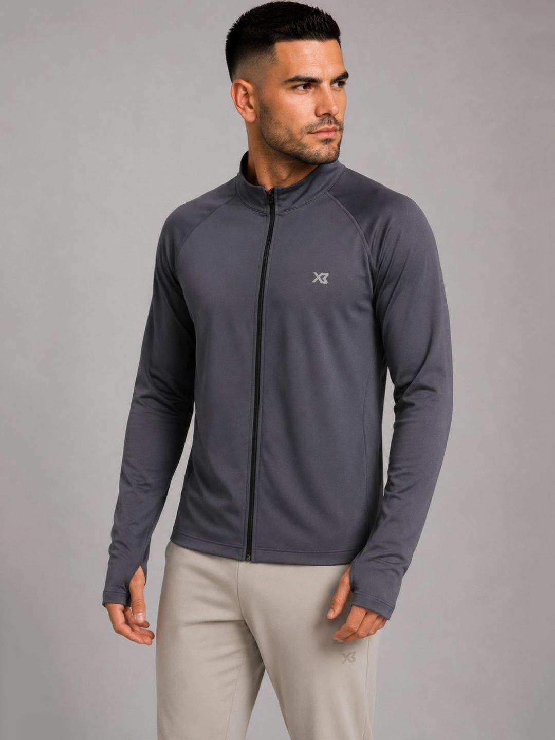 CROSS BENCH Men Brand Logo Front Open Jacket-picture-21