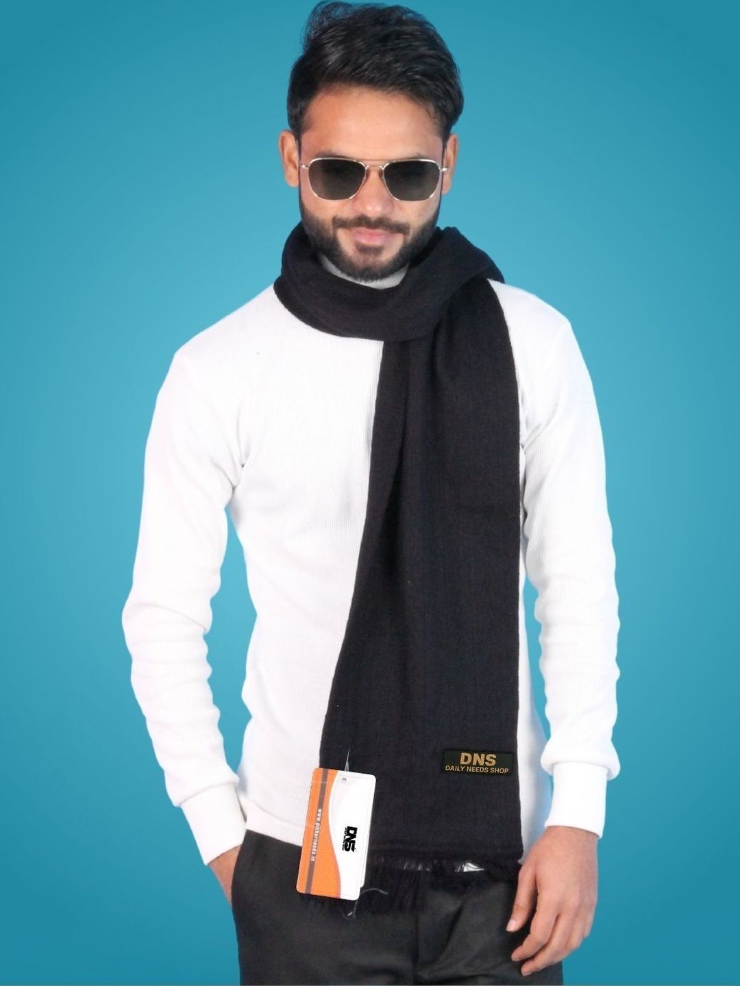 Daily Needs Shop Men Merino Wool Mufflers-picture-39