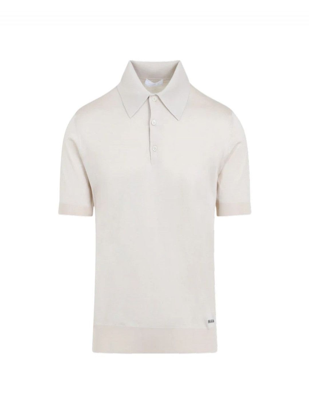 Natural Logo Silk Polo-image-36