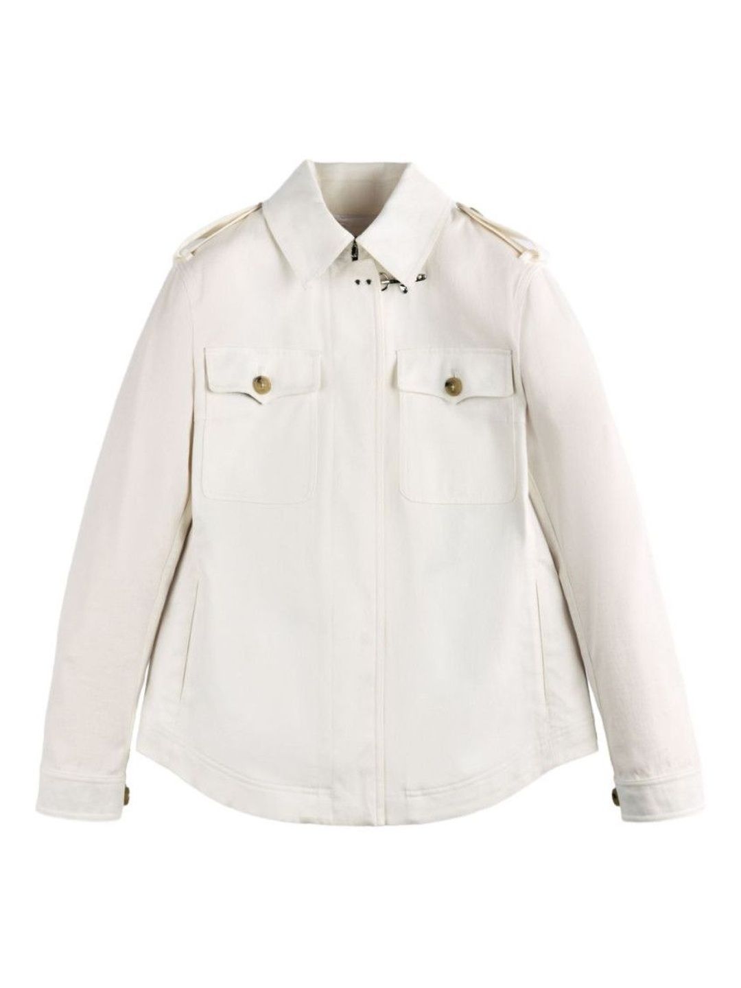 Fay White Collared Jacket-picture-48