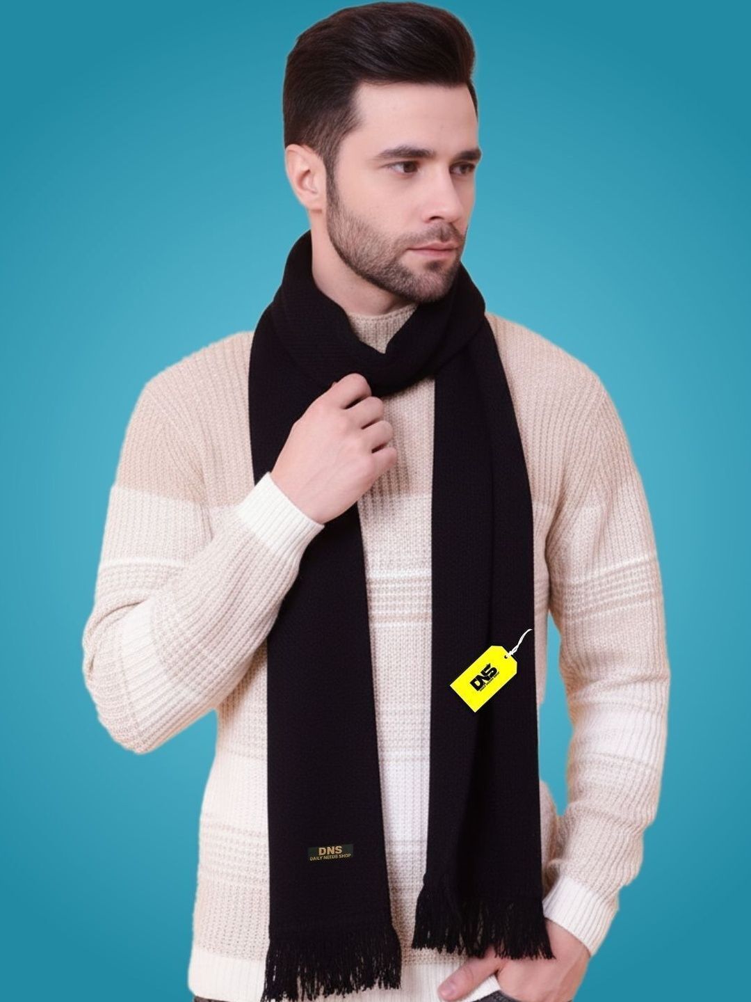 Daily Needs Shop Men Merino Wool Mufflers-image-20