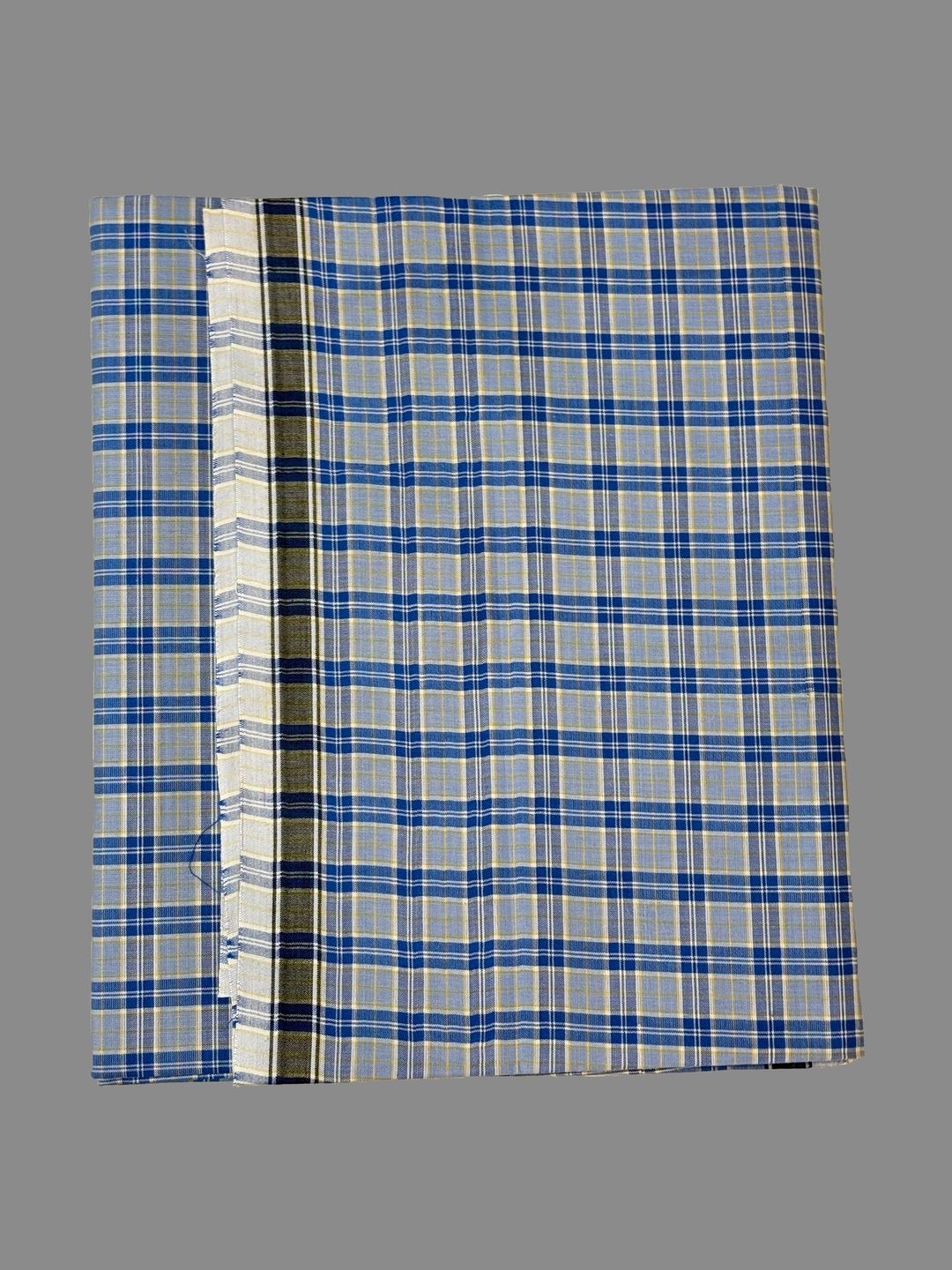 Shyam Handloom Men Checked Cotton Dhoti Dhotis-picture-26