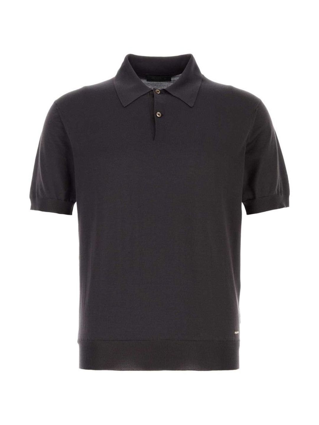 prada Black Shirt Collar Polo-picture-35