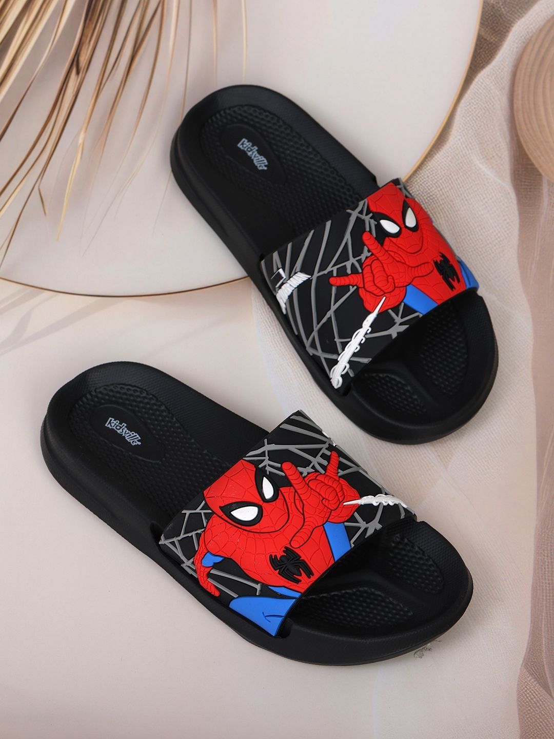Kids Ville Boys Printed Sliders-picture-26