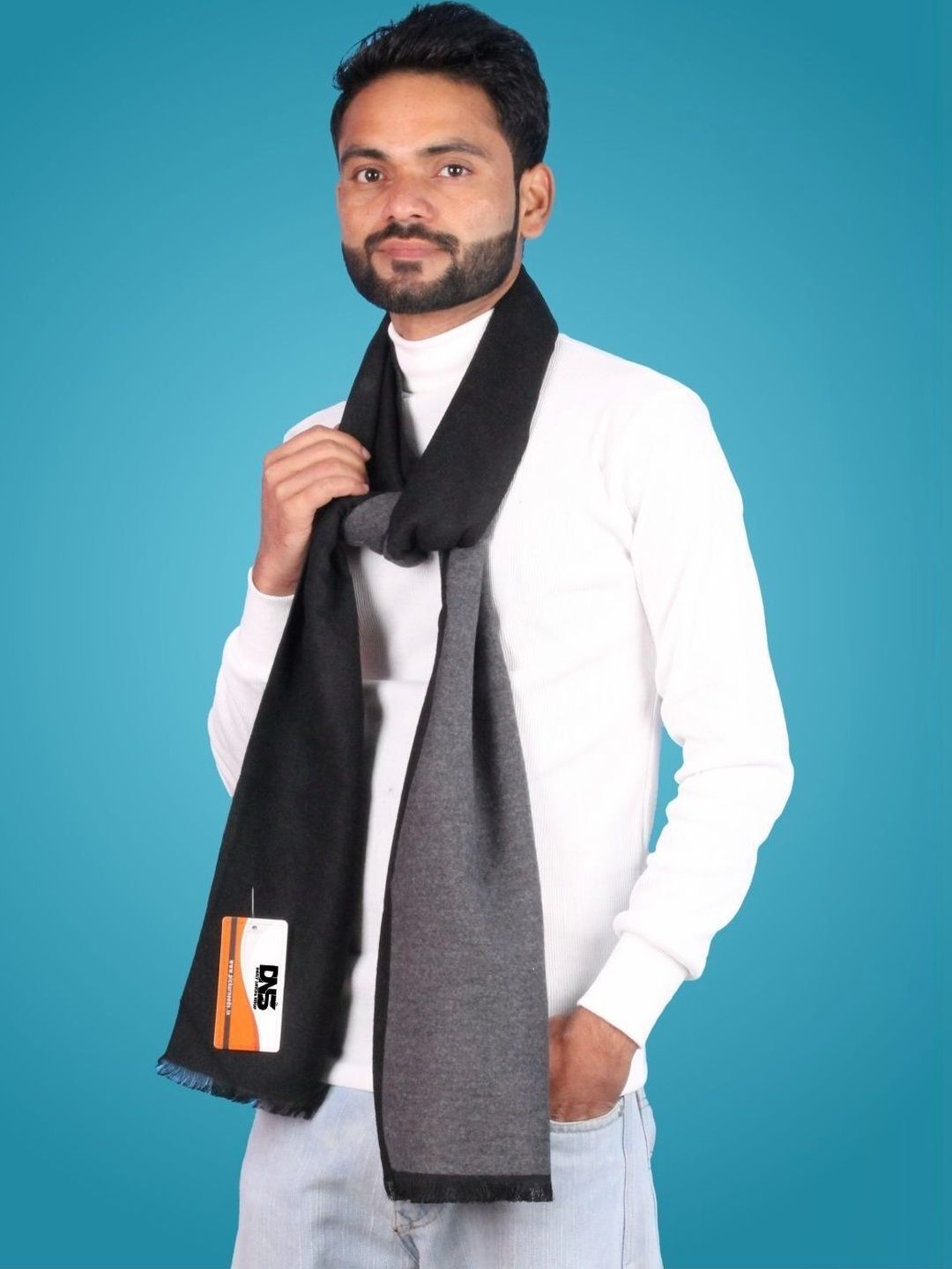 Daily Needs Shop Men Merino Wool Mufflers-image-34