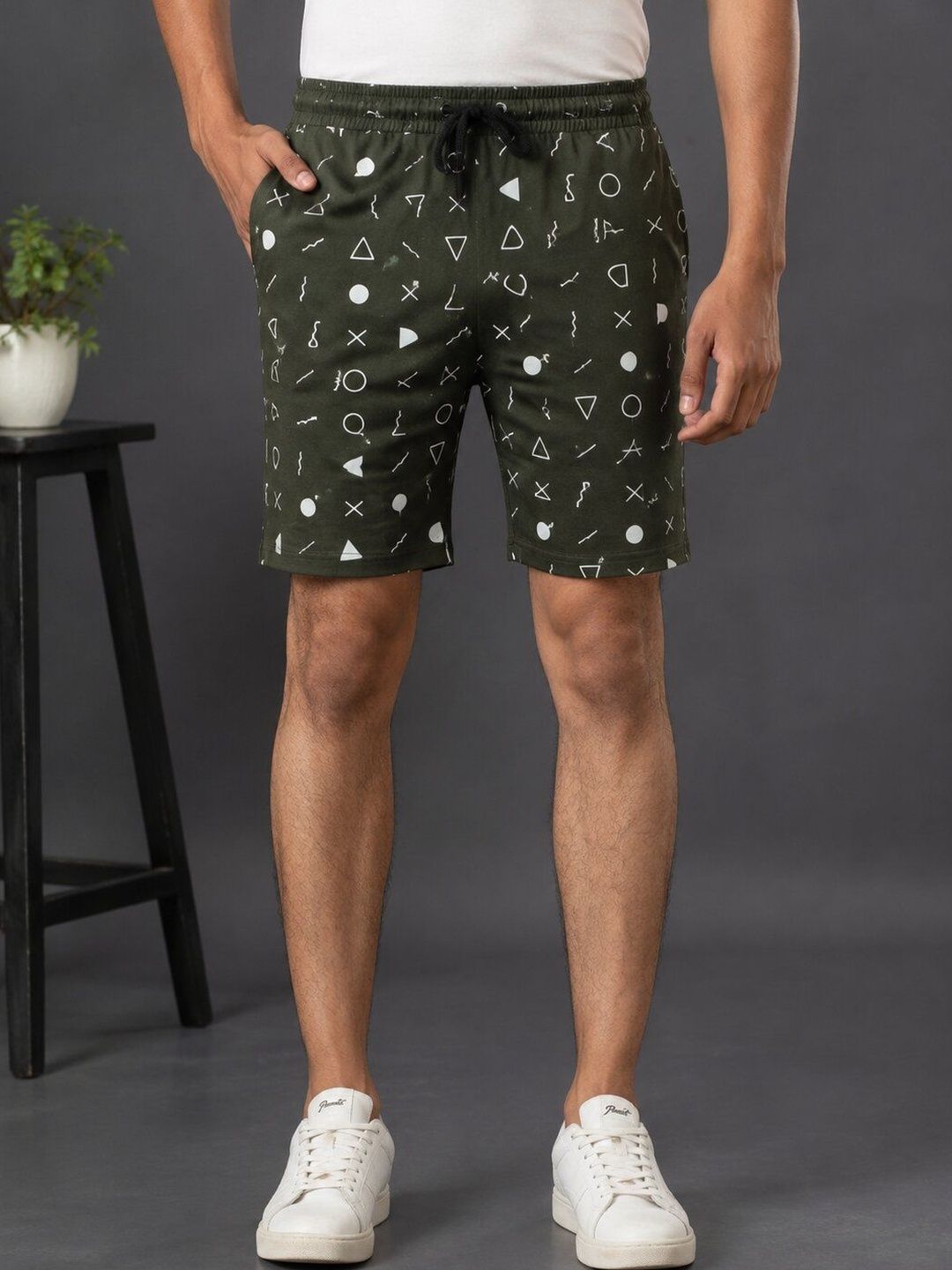 GYS Men Printed Lounge Shorts-picture-1
