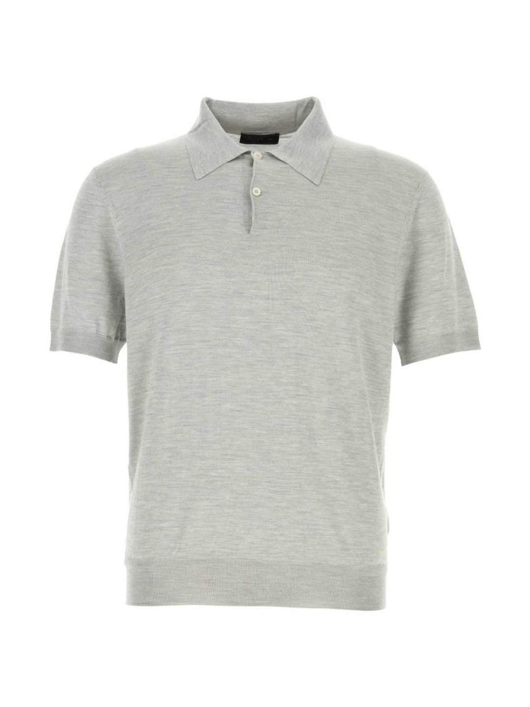 Grey Shirt Collar Polo-image-41