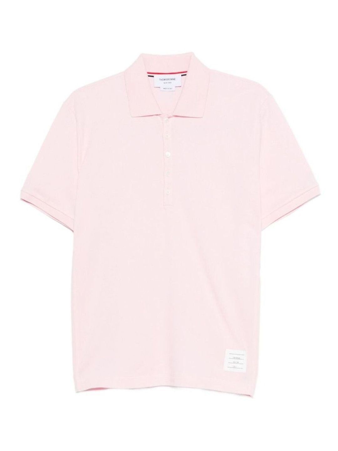 thom browne Light Pink Solid Polo-picture-40