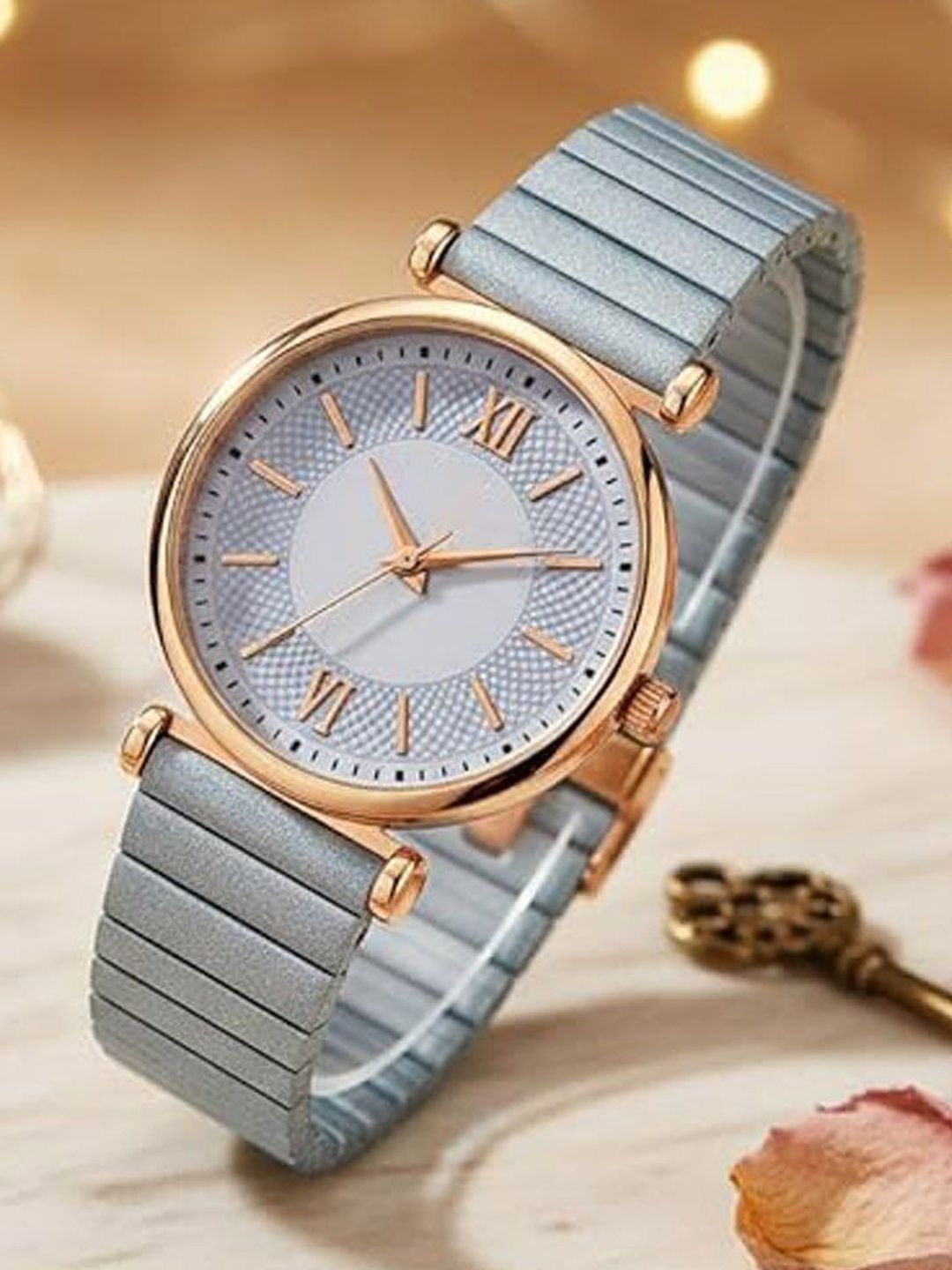 Moda Rapido Women Patterned Dial & Straps Analogue Date Aperture Watch MODA A BABALI SKY-picture-19