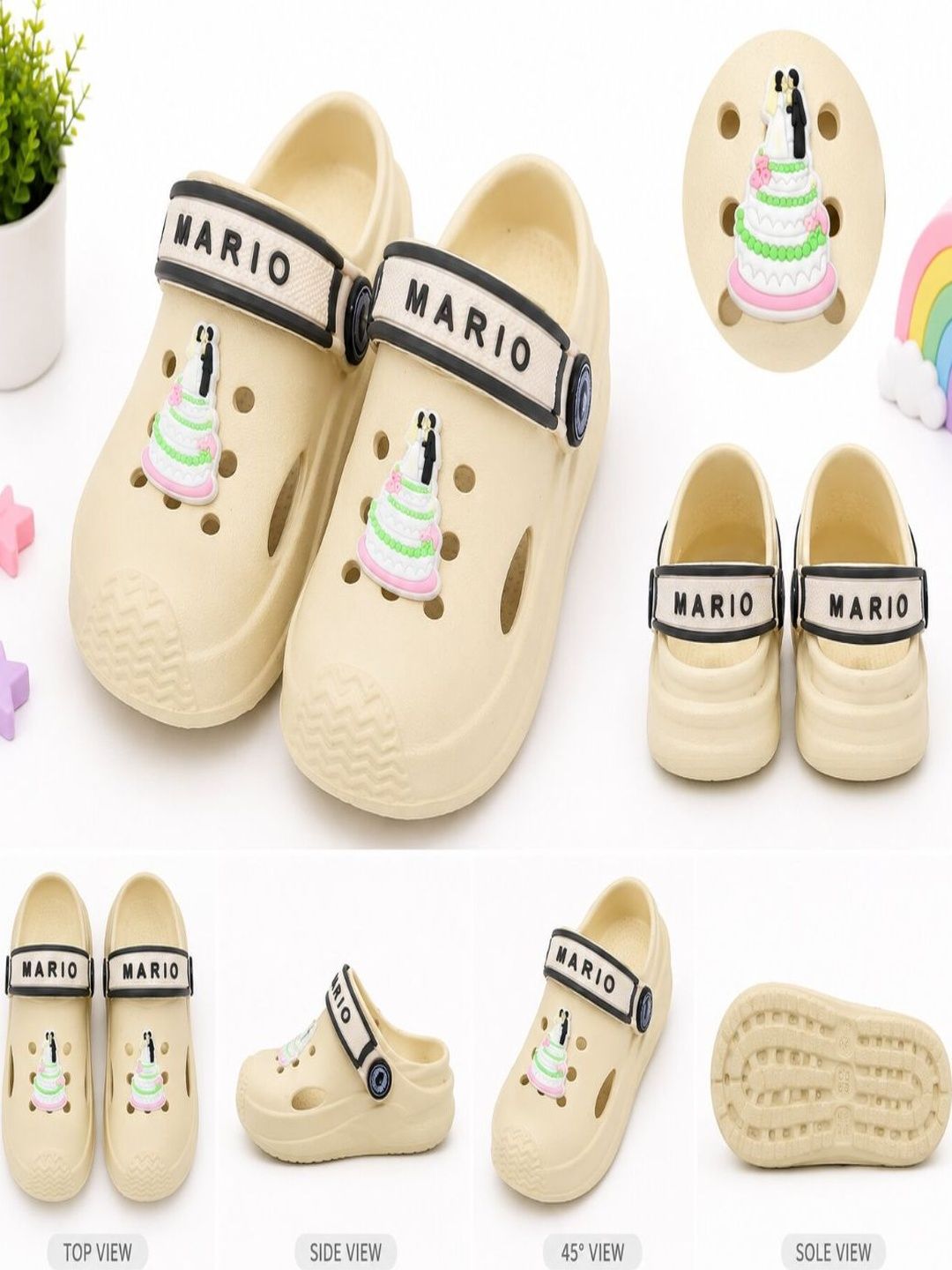 YK Unisex Kids Embellished Clogs-picture-33