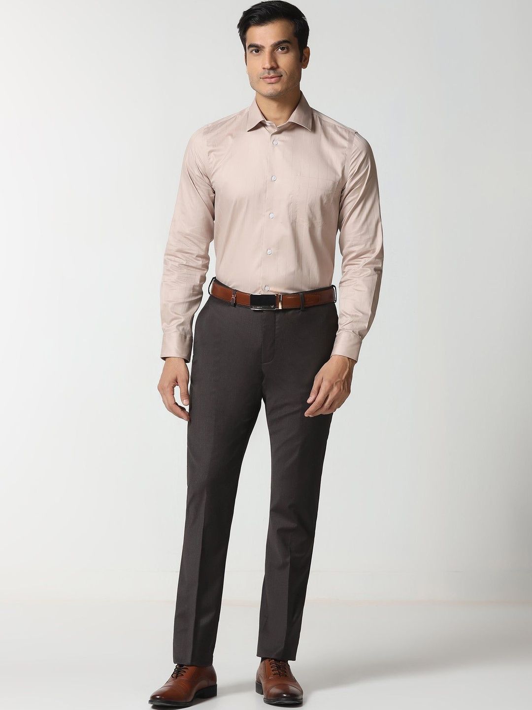Blackberrys Men Slim Fit Easy Wash Trousers-picture-33
