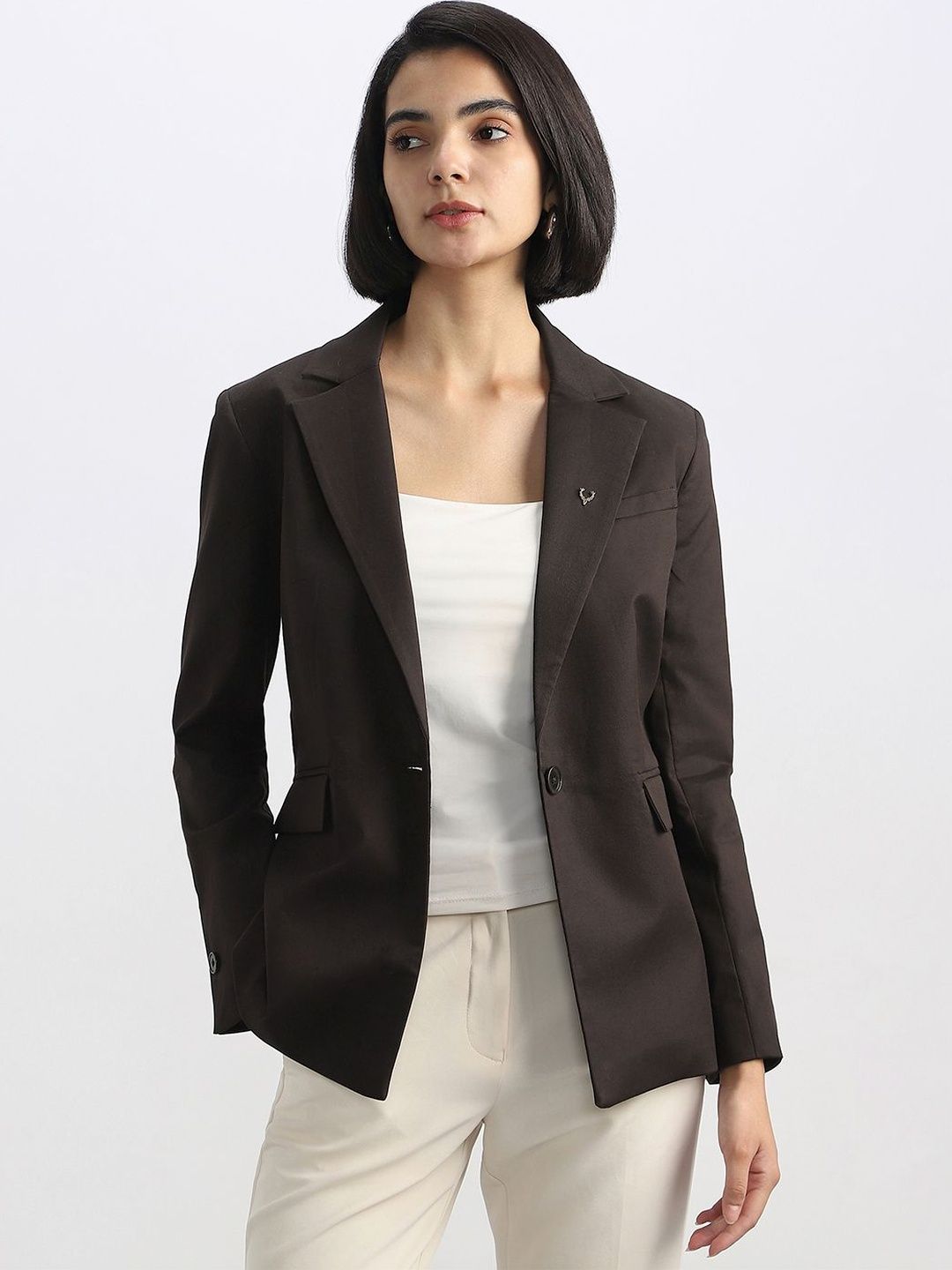 Allen Solly Woman Single -Breasted Blazer
