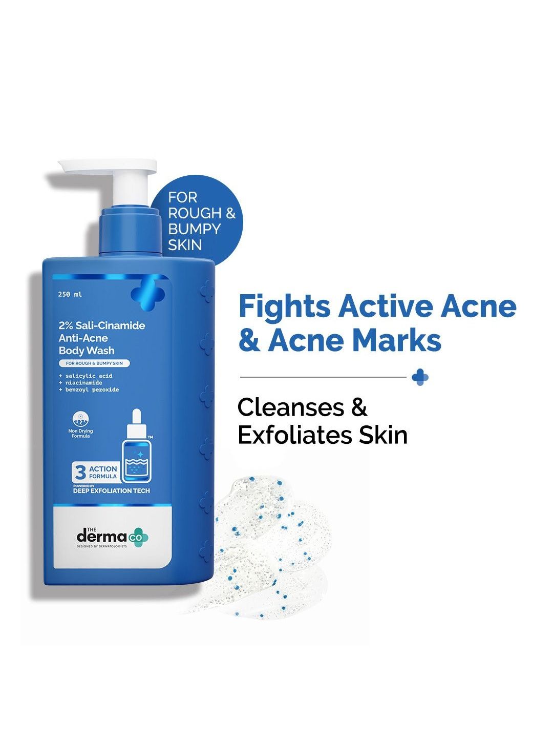 The Derma co. 2% Sali-Cinamide Anti-Acne Body Wash - 250 ml-picture-36