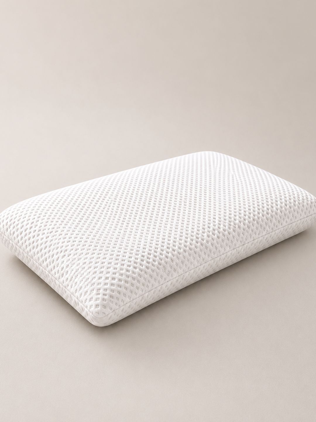 Dhrohar White Cotton Filled Cotton Sleep Pillow-image-3
