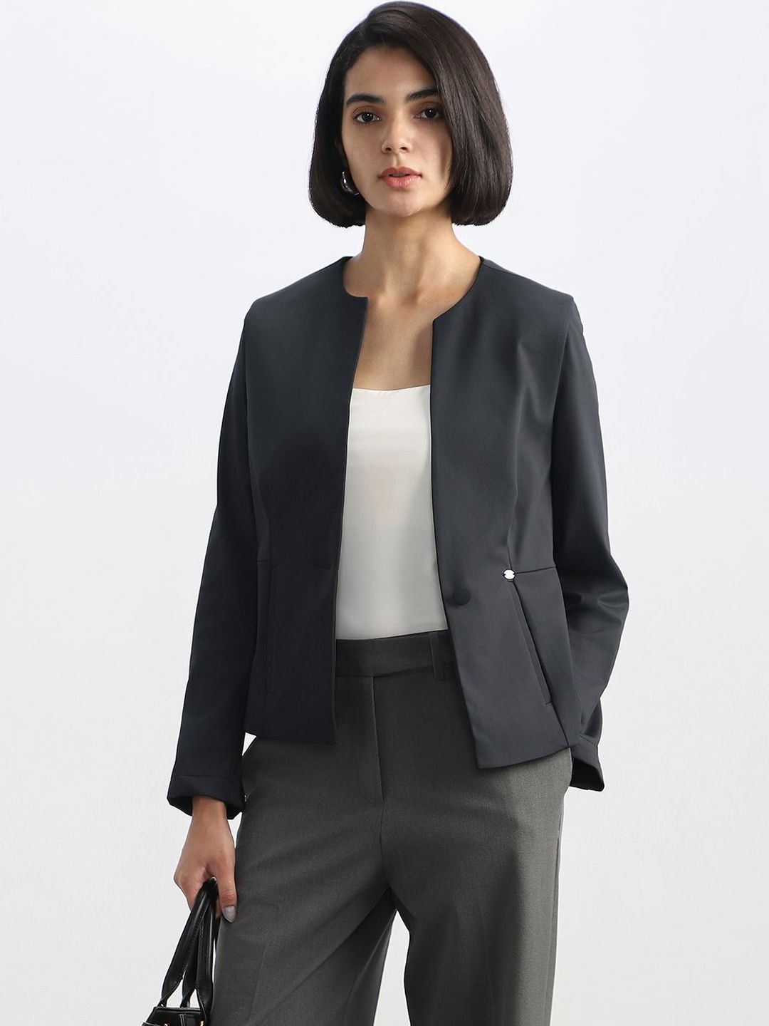 Allen Solly Woman Single -Breasted Blazer