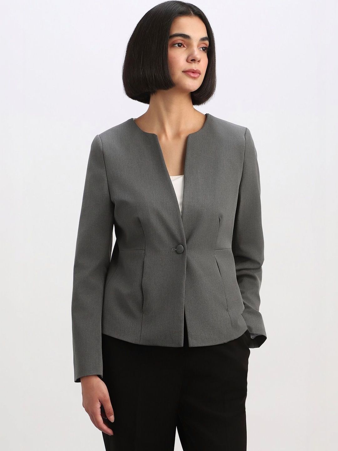 Allen Solly Woman Single -Breasted Blazer
