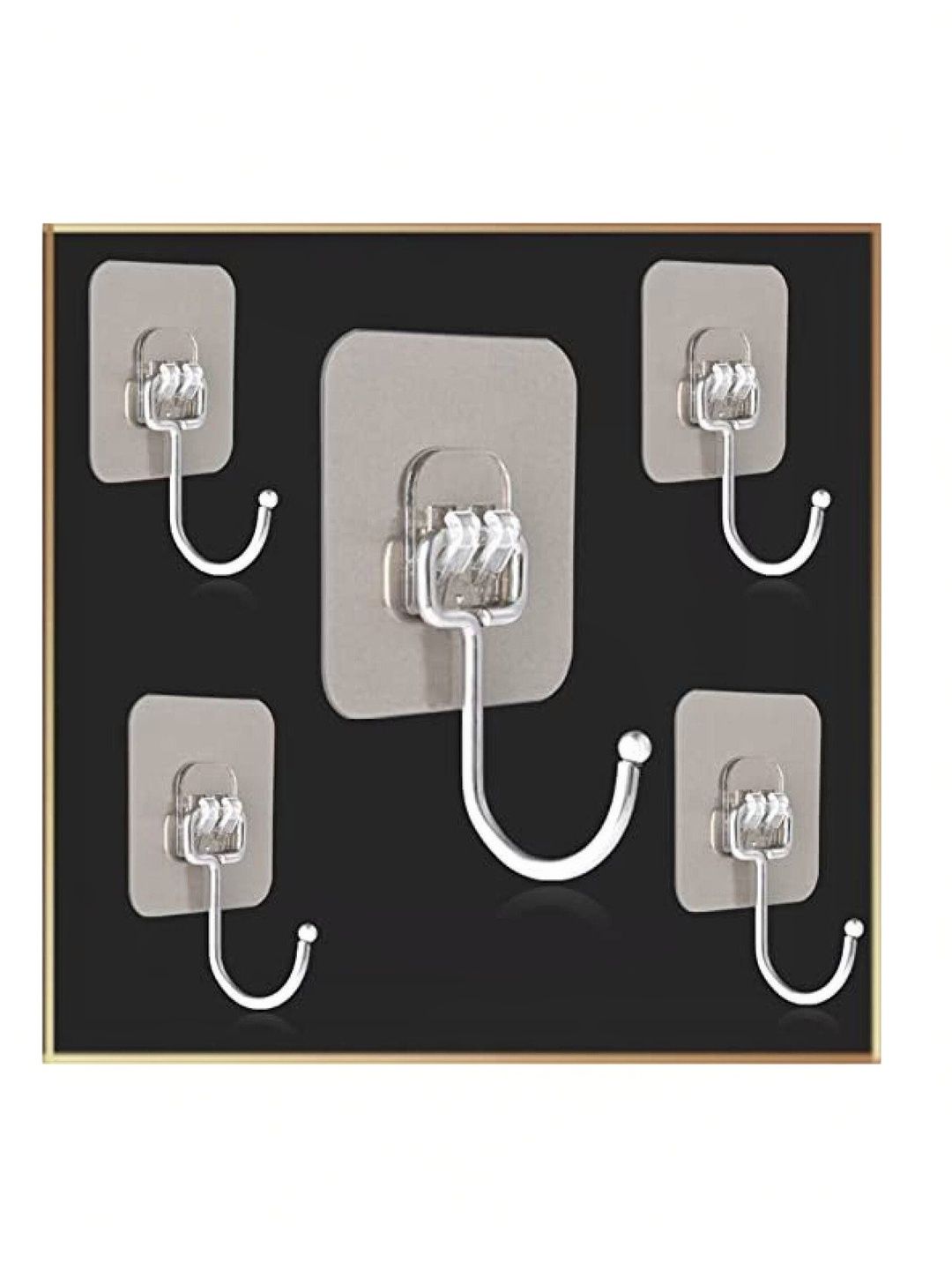 REDCARP 5-Pcs Stainless Steel Wall Hooks-image-18