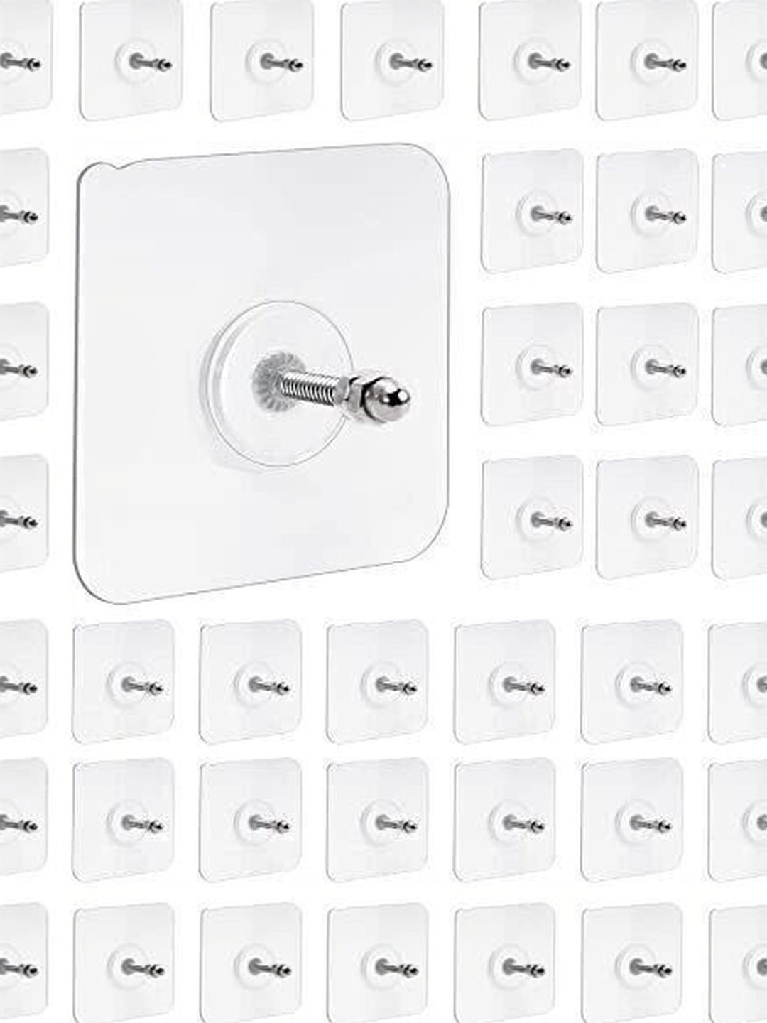 REDCARP 20-Pcs Transparent Hooks & Holders-picture-13