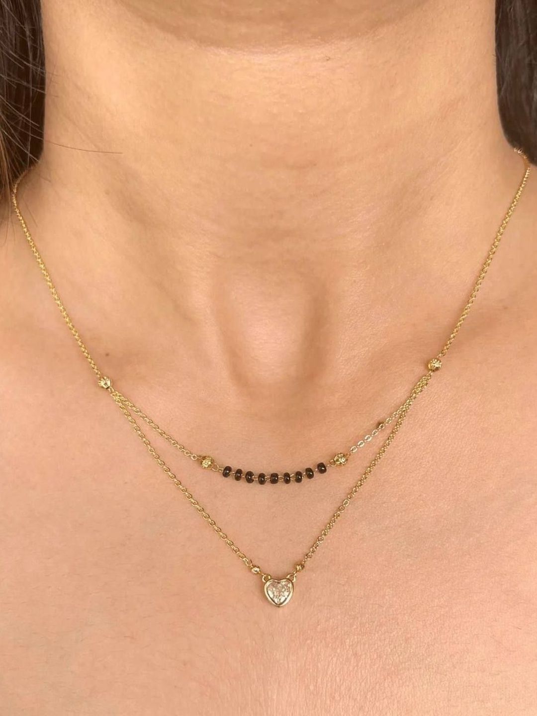 KAVYA JEWELS Gold-Plated Mangalsutra-picture-37