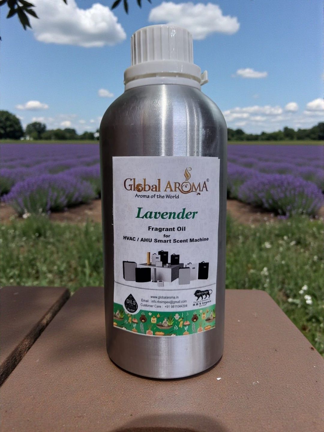 GLOBAL AROMA Lavender Scent Machine Oil 1000ml-image-27