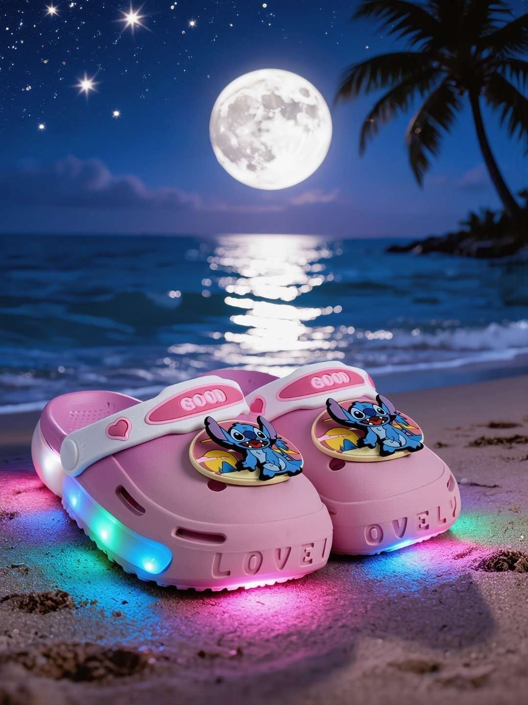 BAESD Girls LED Clogs Sandals-picture-41
