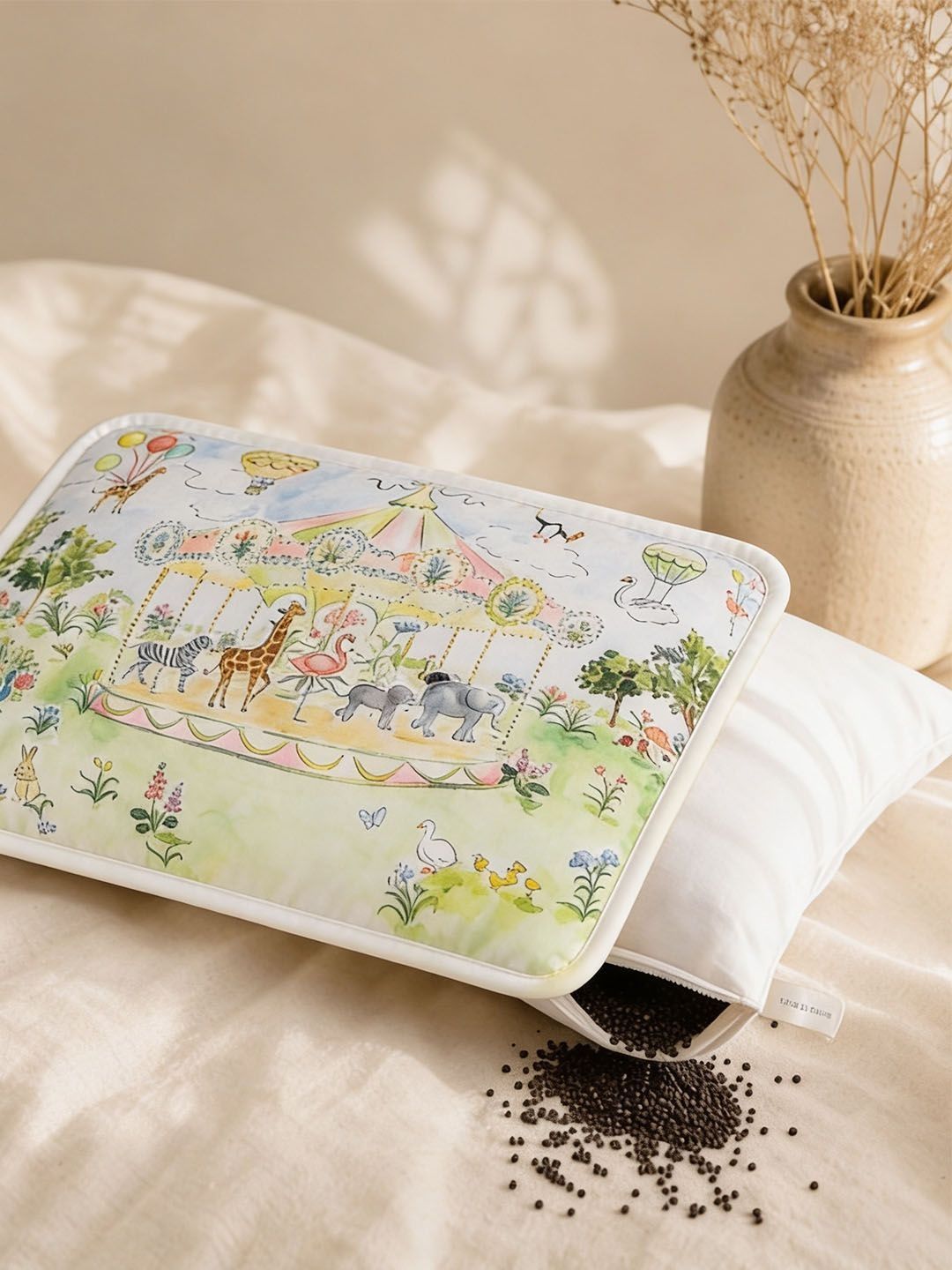 THE BABY TRUNK Multicoloured Cotton Pillow-picture-12