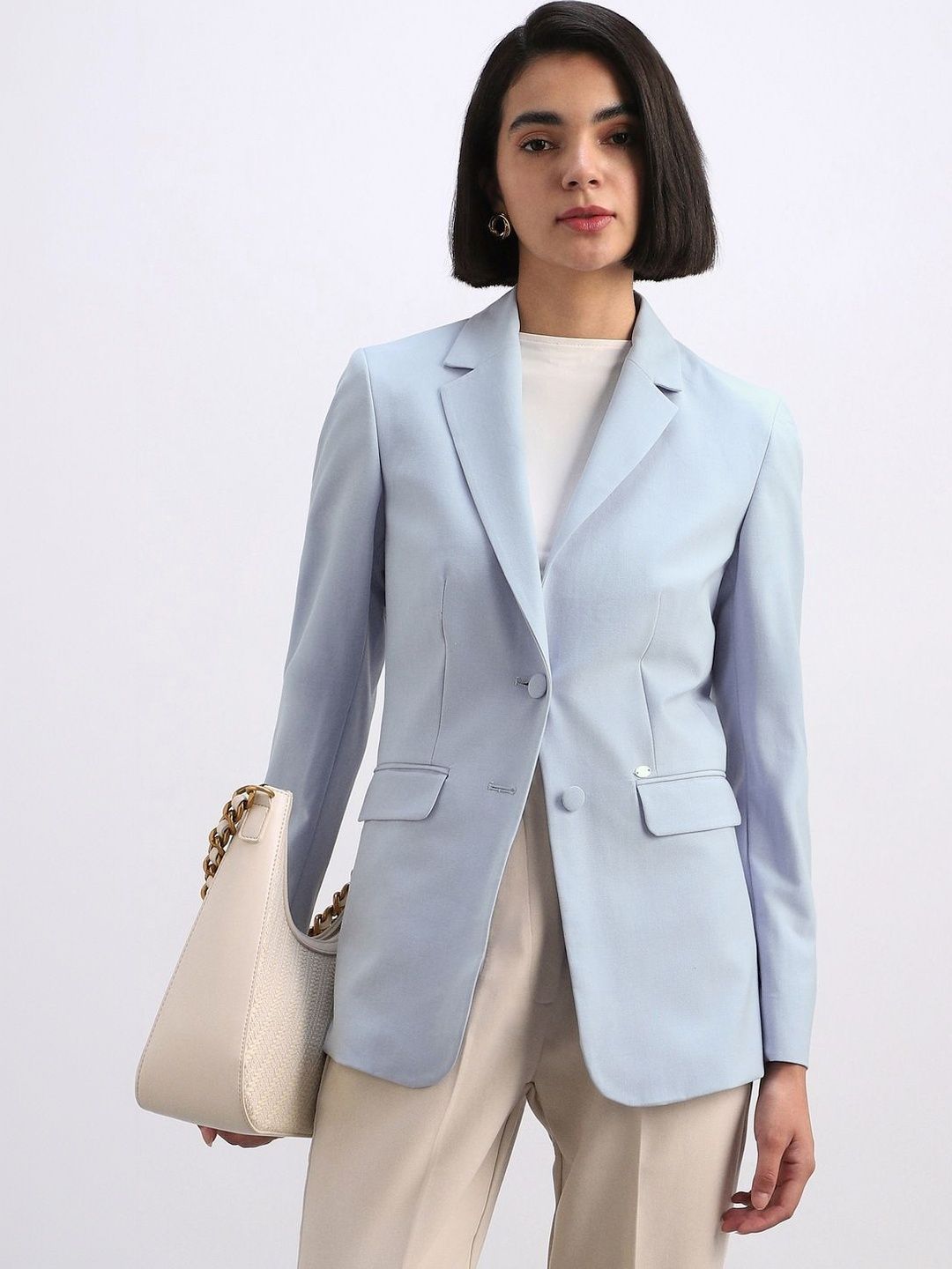 Allen Solly Woman Single -Breasted Blazer