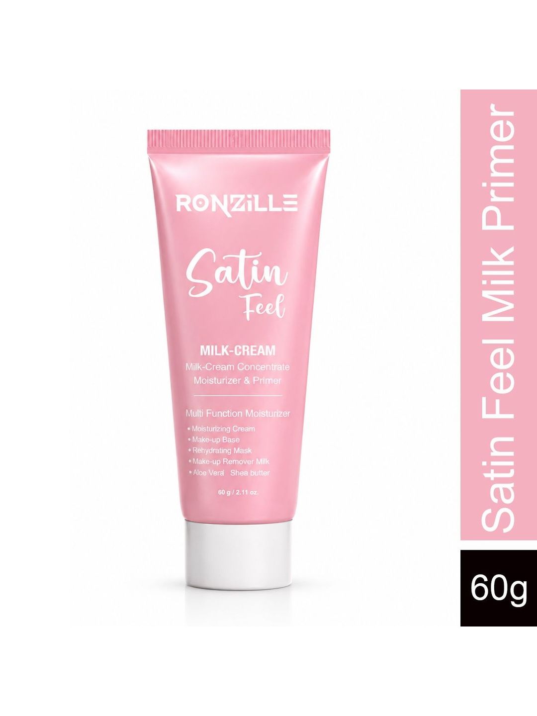 Ronzille Satin Feel Milk Cream Moisturizer & Primer - 60 g-image-27