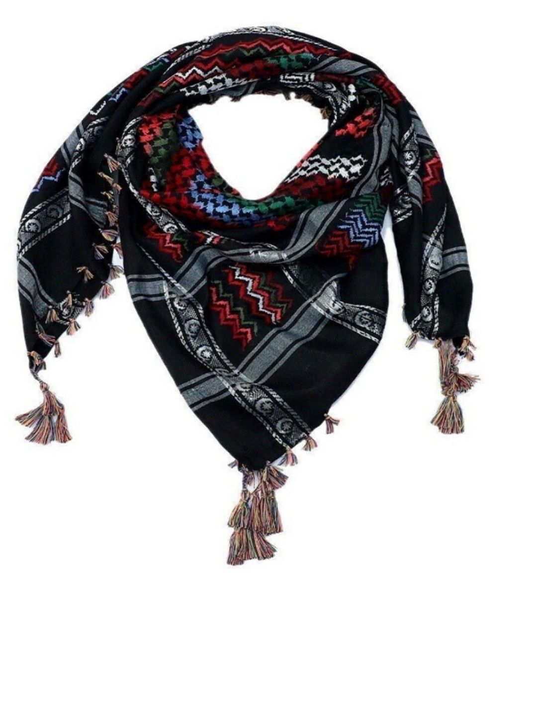 HUSSAIN HANDLOOM Unisex Printed Scarf-picture-30