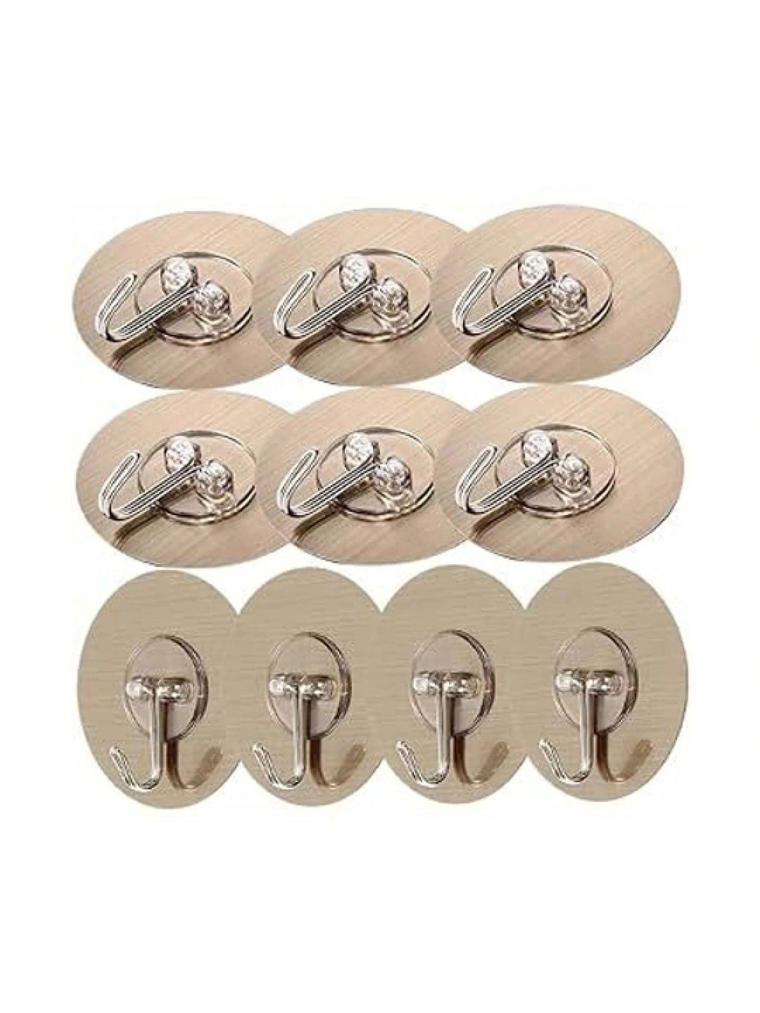 REDCARP 10-Pcs Transparent Wall Hooks & Holders-picture-34