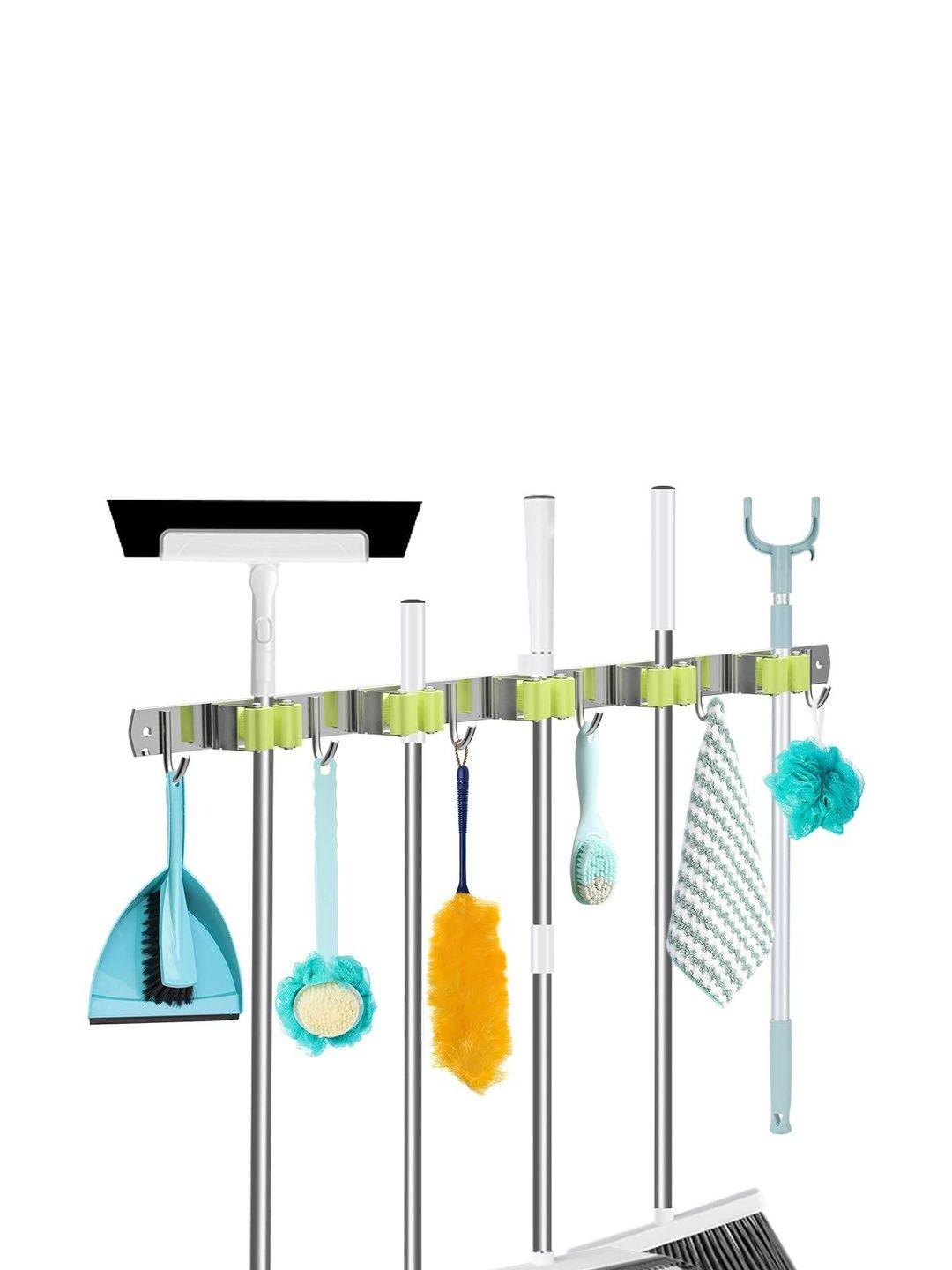 kepzell Stainless Steel Broom & Mop Holder-picture-35