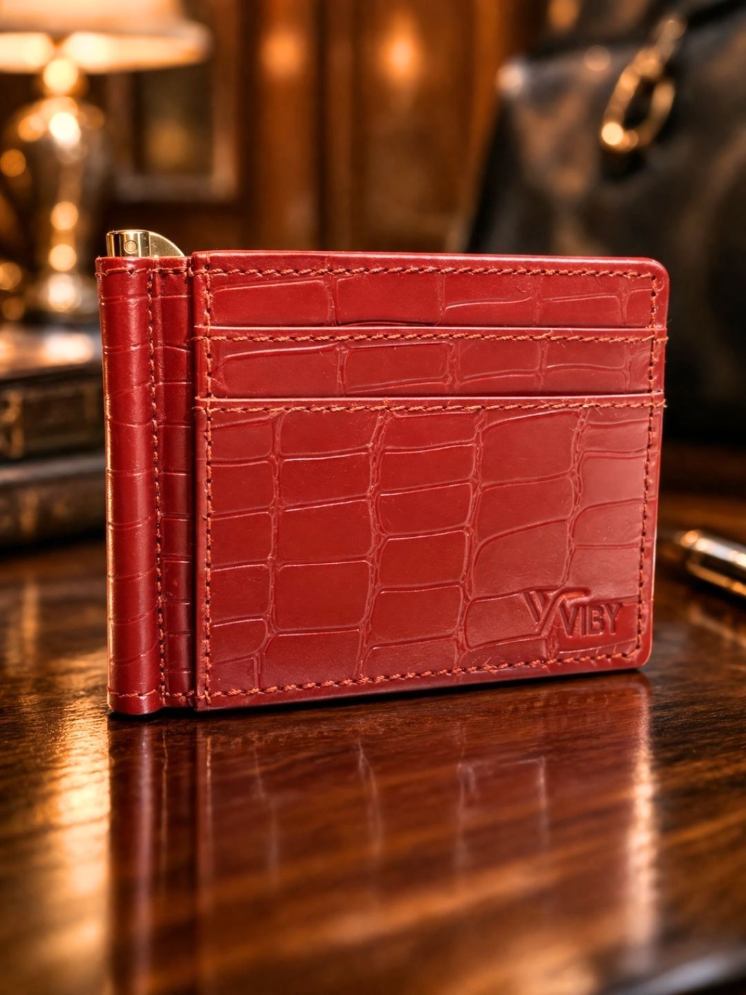 VIBY Men Textured Leather Money Clip-picture-16