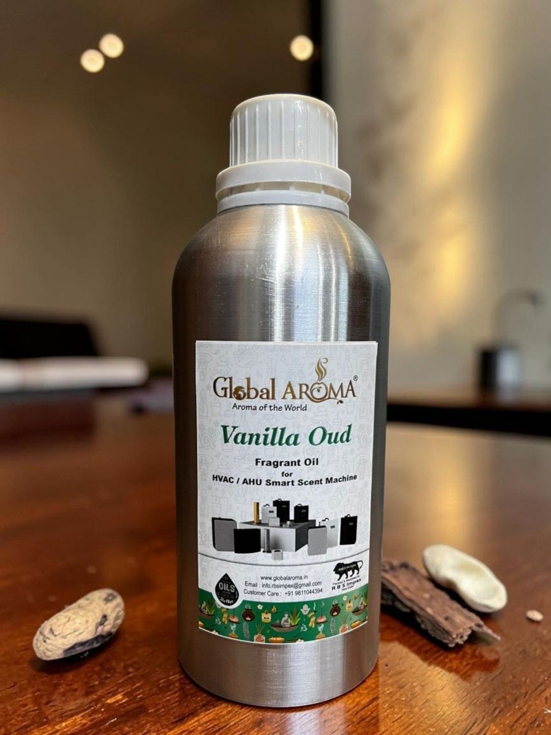 GLOBAL AROMA Vanila Oud Scent Machine Oil -1000ml-picture-16