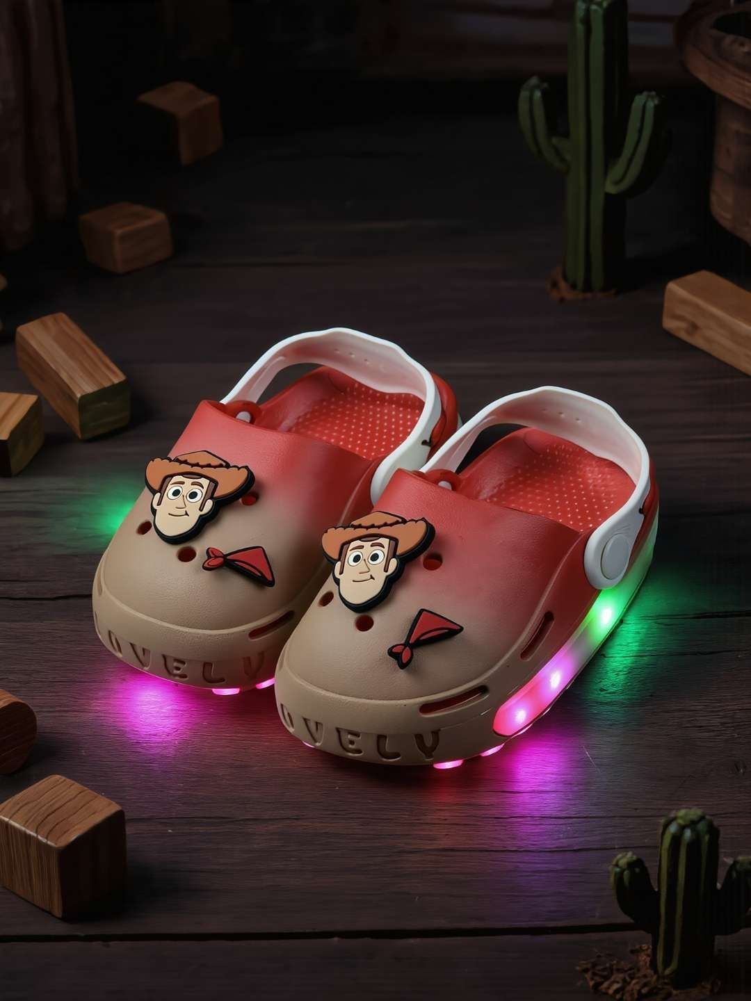 BAESD Boys LED Clogs Sandals-picture-23