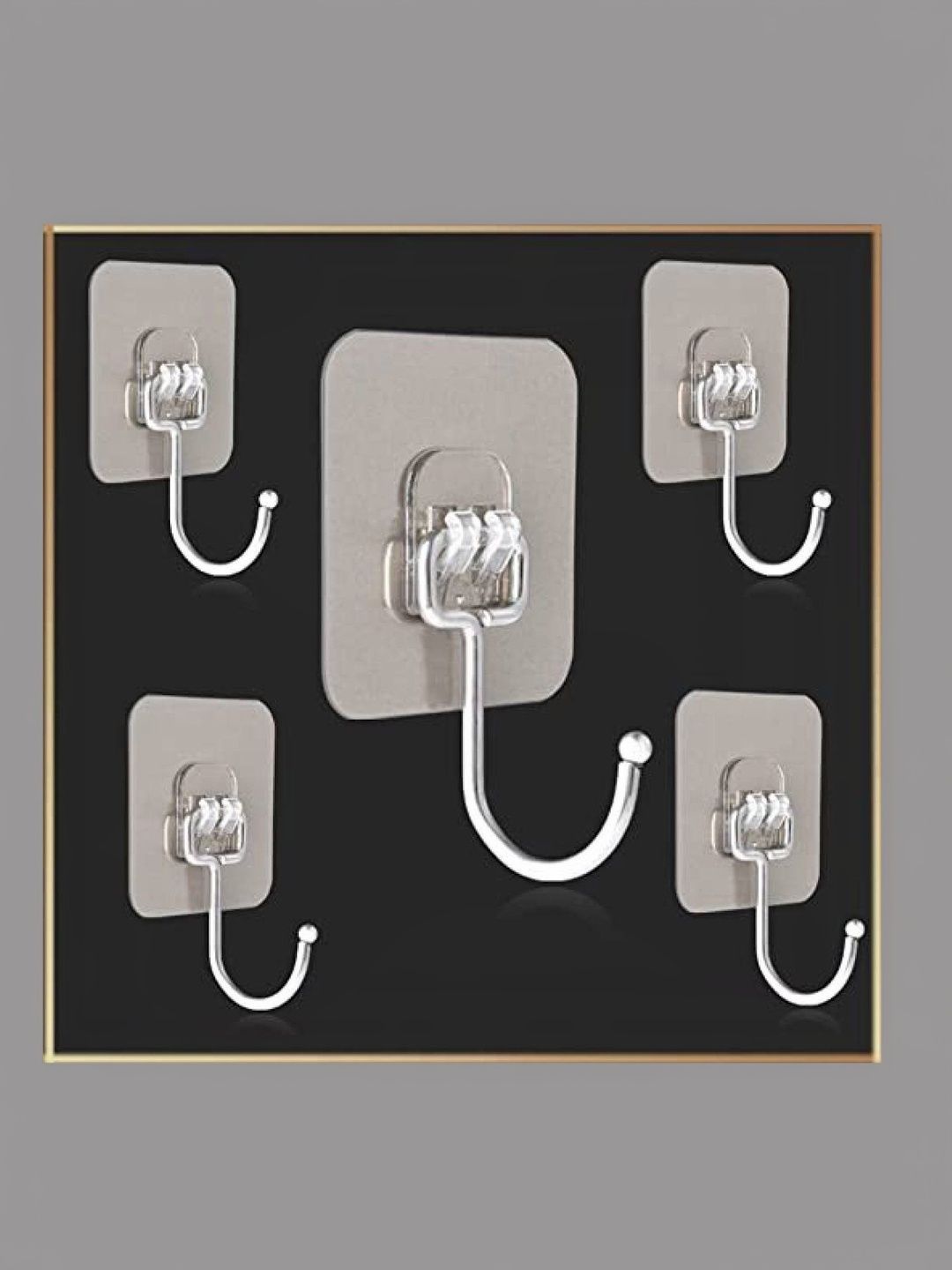 REDCARP 15-Pcs Transparent Hooks & Holders-picture-24