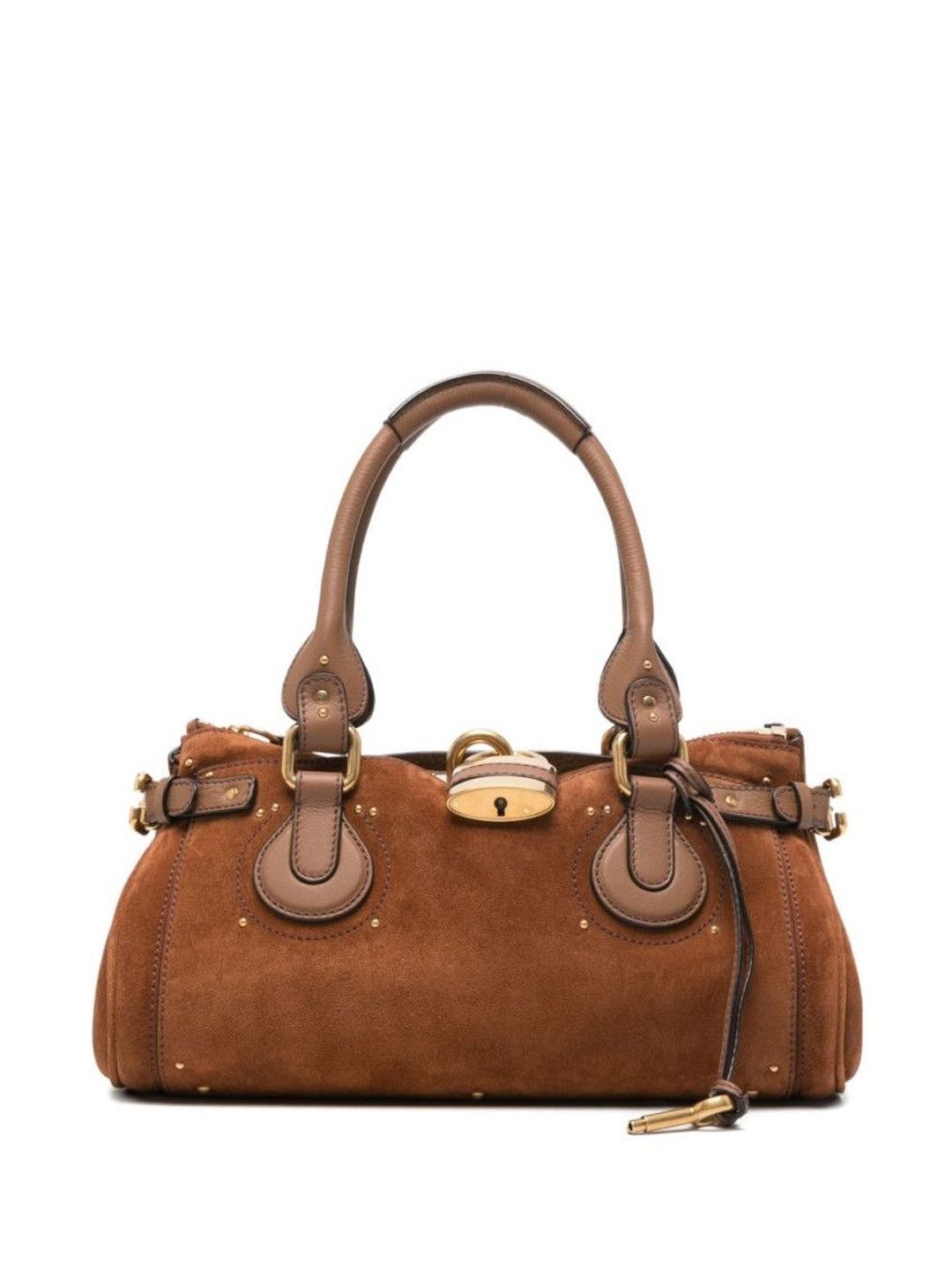 chloe Brown Paddington Large Shoulder Bag-picture-29