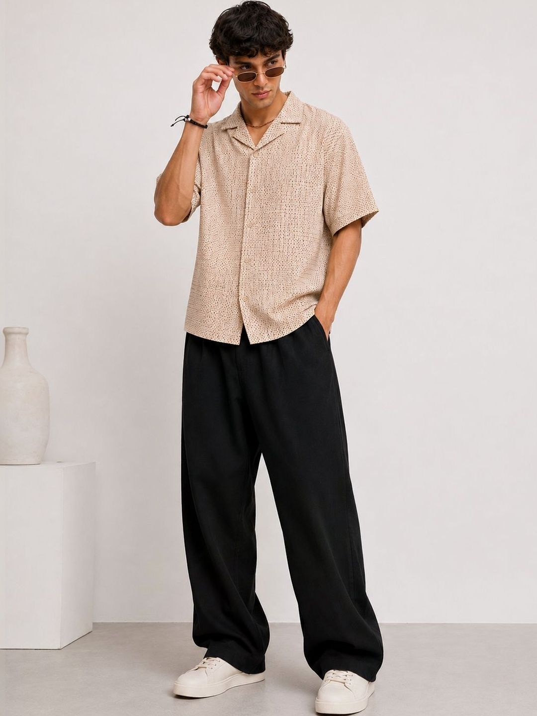 HERE&NOW Men Relaxed Printed Casual Shirt-picture-24