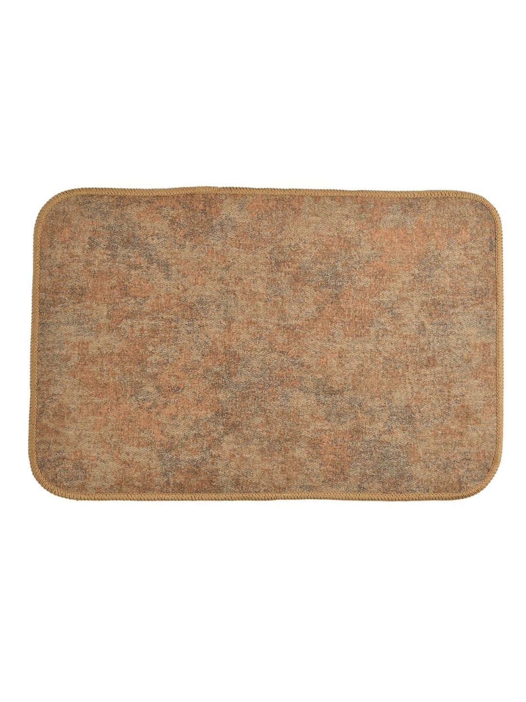 Florida Taupe-Colored Self Designed Anti Skid Indoor Doormats-image-40