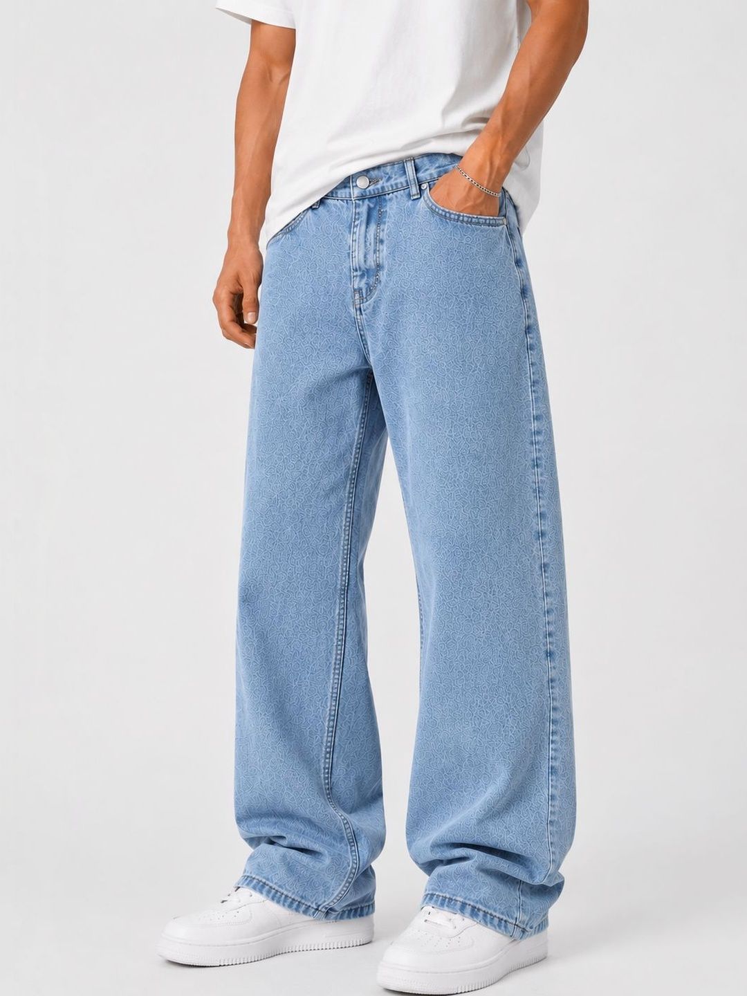 Yungistan Men Comfort Mid-Rise Jeans-picture-18