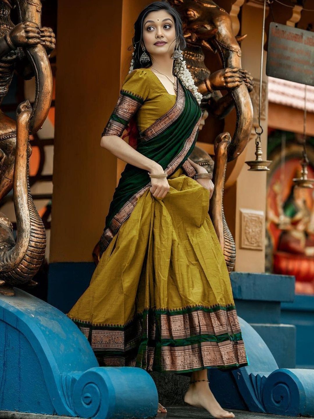 R K INFINITIVE Unstitched Lehenga & Blouse With Dupatta-picture-23