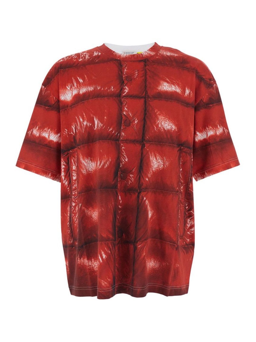moncler Red Graphic Crew Neck T-Shirt-picture-24